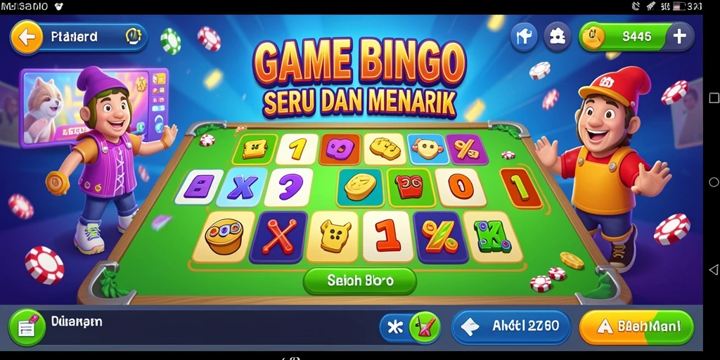 Tampilan gameplay Bingo yang menarik dan mengasyikkan di 3446.
