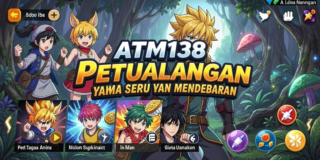 Menampilkan pertarungan seru dengan karakter anime ikonik.