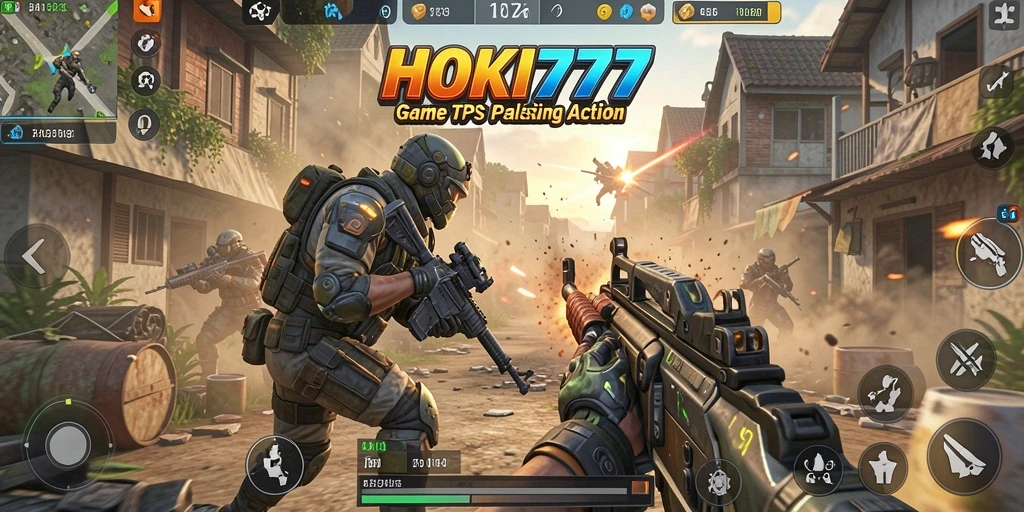 Screenshot gameplay HOKI777 yang menegangkan dan penuh aksi.
