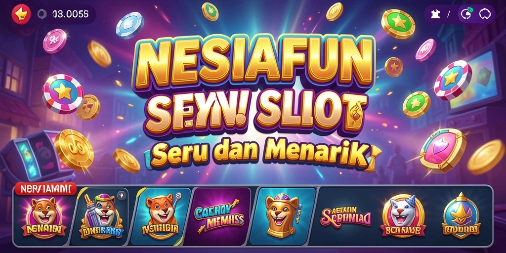 Tampilan gameplay Slot yang seru dan menarik di NESIAFUN.