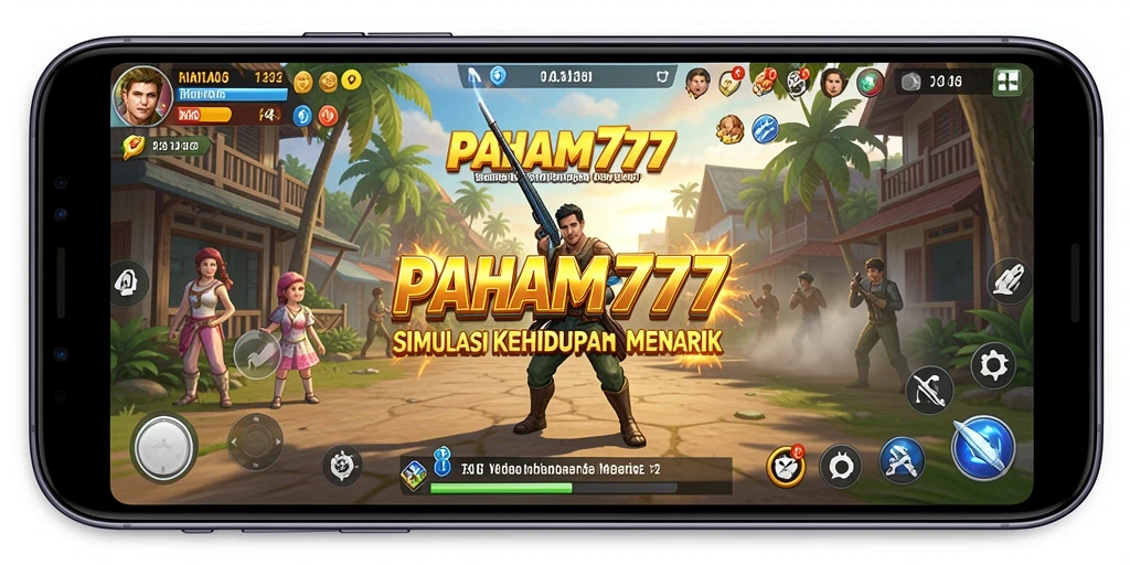 Screenshot gameplay PAHAM777 yang menunjukkan simulasi kehidupan yang menarik.