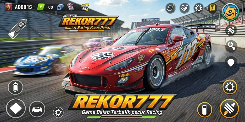 Gameplay menarik dari REKOR777 saat balapan berlangsung di lintasan.