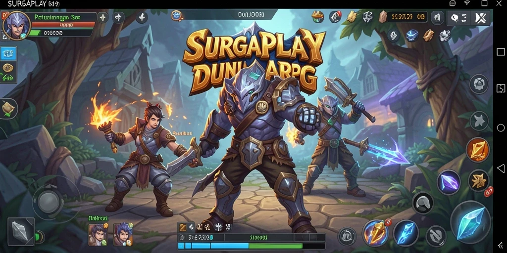 Gameplay menarik dari SURGAPLAY yang penuh aksi dan petualangan.
