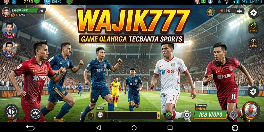 Tampilan menarik dari gameplay WAJIK777 yang menampilkan aksi olahraga seru.