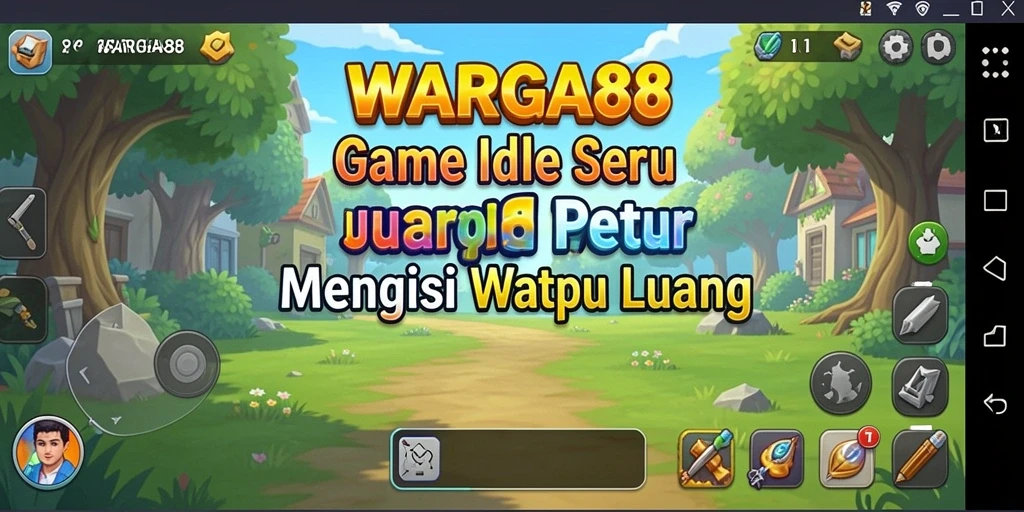 Tampilan gameplay WARGA88 yang menarik dan menghibur.