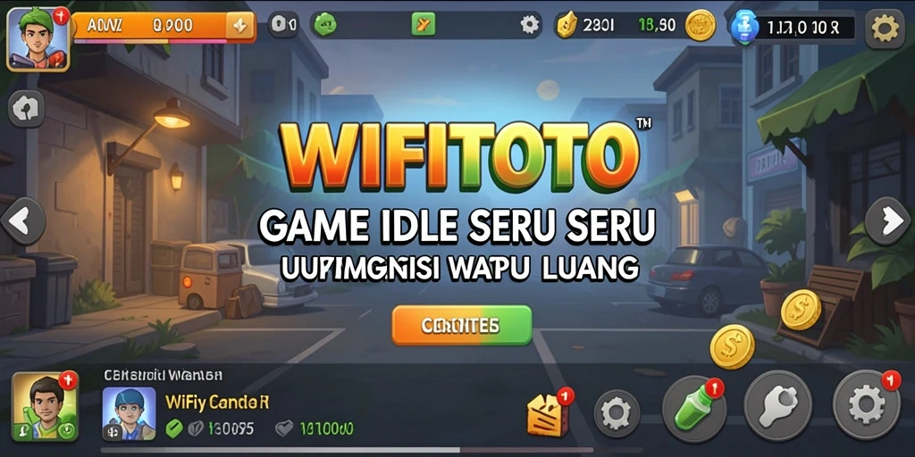Tampilan gameplay WIFITOTO dengan elemen Idle yang menarik.