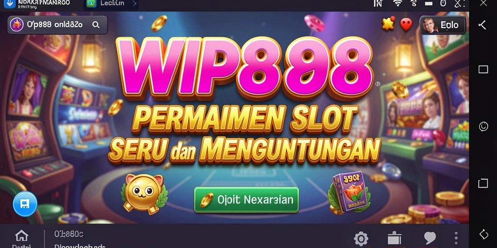 Tampilan gameplay WP888 yang menarik dan penuh warna.