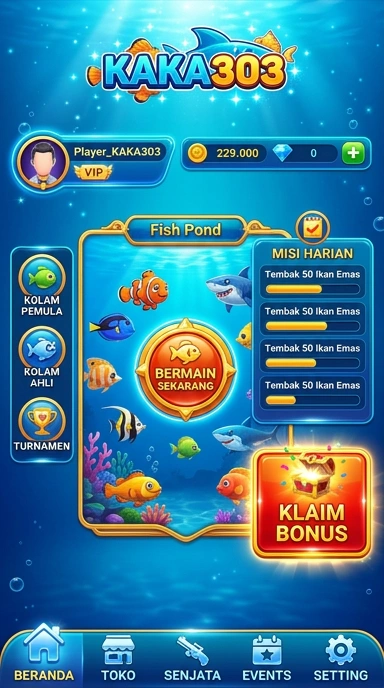 Tampilan antarmuka kaka303 yang ramah pengguna.